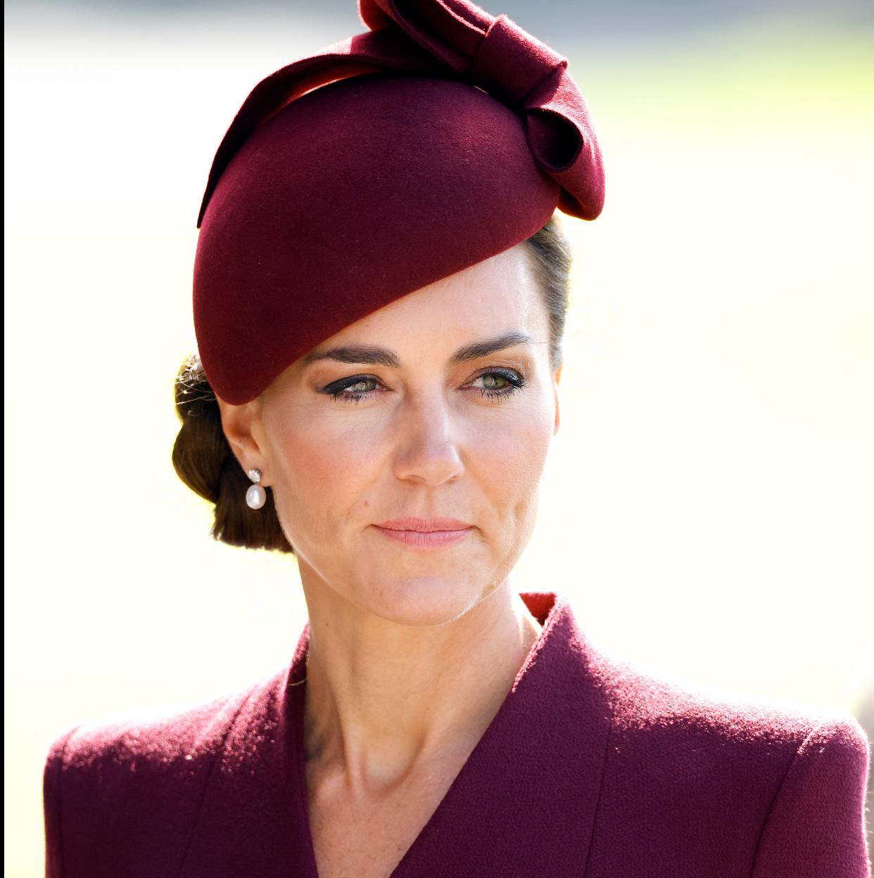 Kate Middleton en una de sus últimas apariciones públicas. 