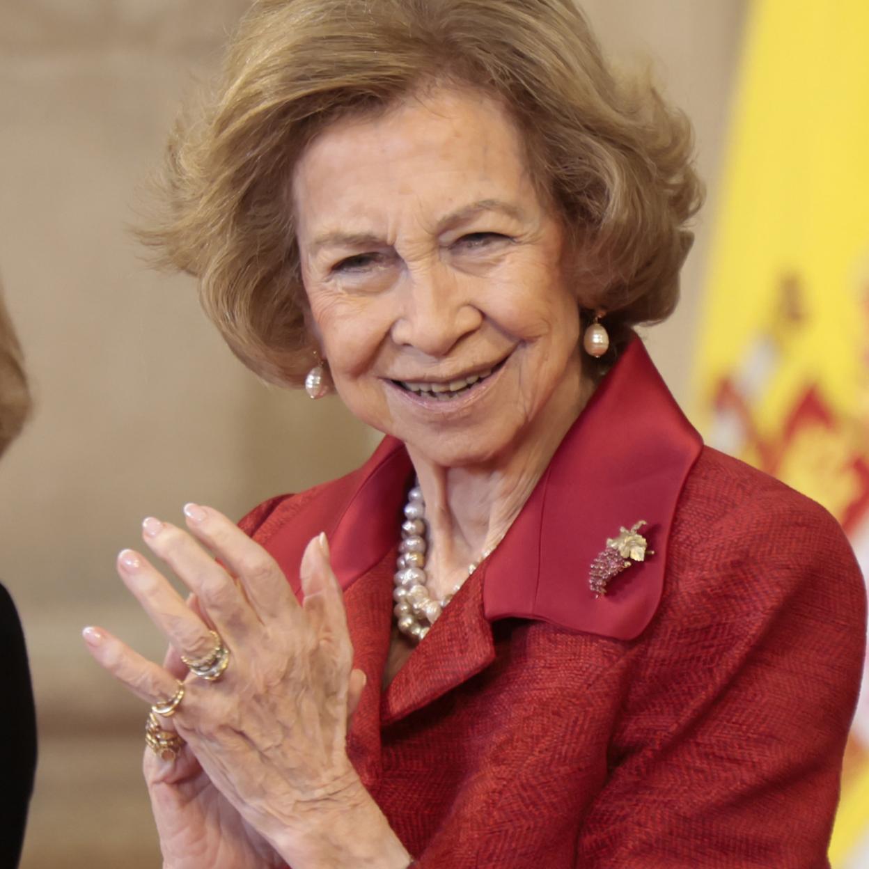 La reina Sofía en el Premio de Poesía Iberoamericana