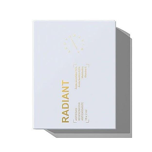 Ampollas Radiant de Santamarina Cosmetics. Precio: 26,99 euros