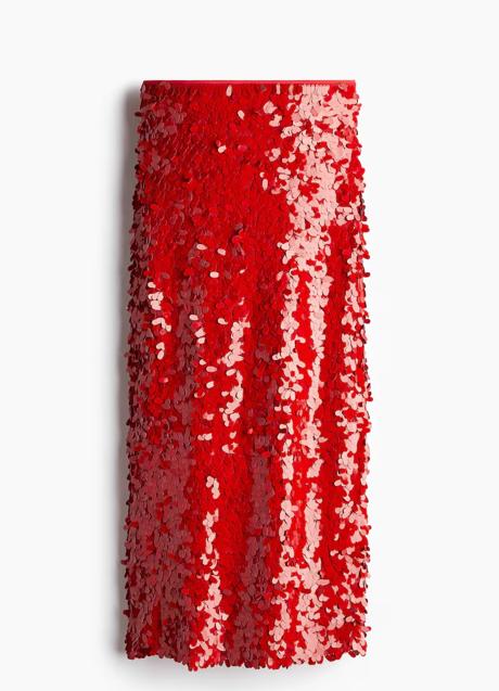 Imagen - Falda roja de H&M (49.99 euros)
