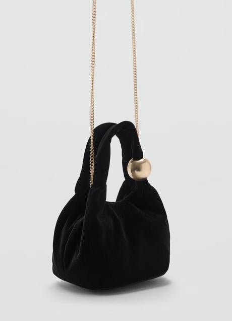 Imagen - Bolso de terciopelo de Mango (29,99 euros)