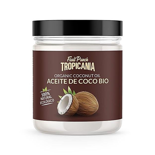 Aceite de Coco Ecológico 100% Puro de Tropicania. Precio: 4,99 euros