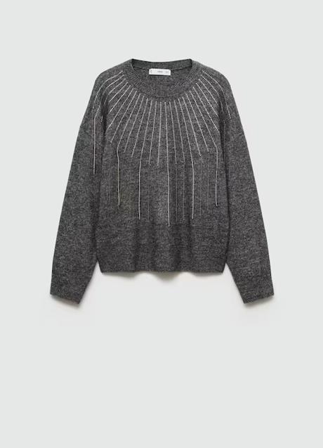 Imagen - Jersey con brillos de Mango (59,99 euros)