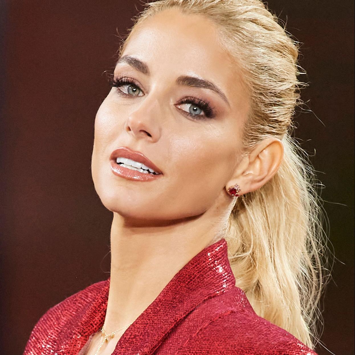 Un maquillaje del desfile de L'Oréal Paris.