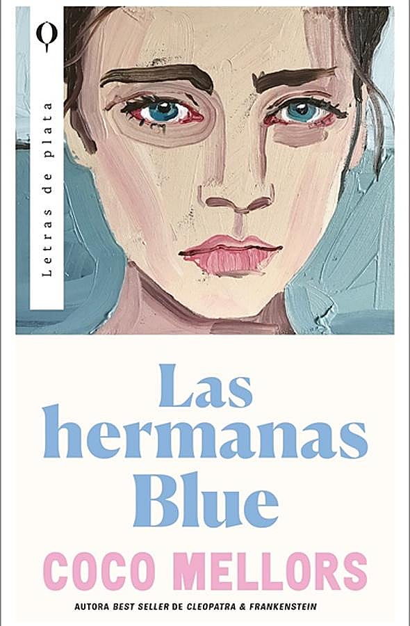 Imagen - Portada de la segunda novela de Coco Mellors, Las hermanas Blue. / Letras de plata