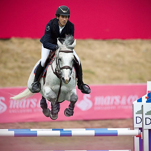 Una de las fotos ecuestres de Mónica de Cima. 