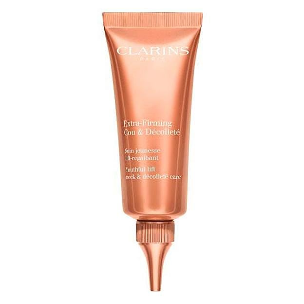 Clarins Extra-Firming Neck and Décolleté Cream.