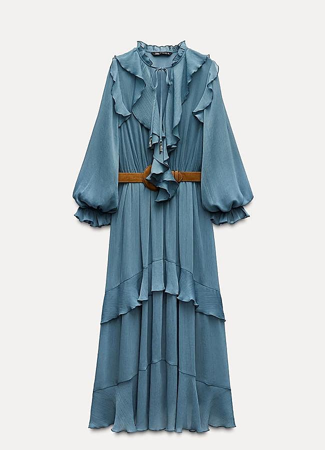 Imagen - Vestido con volantes de Zara.