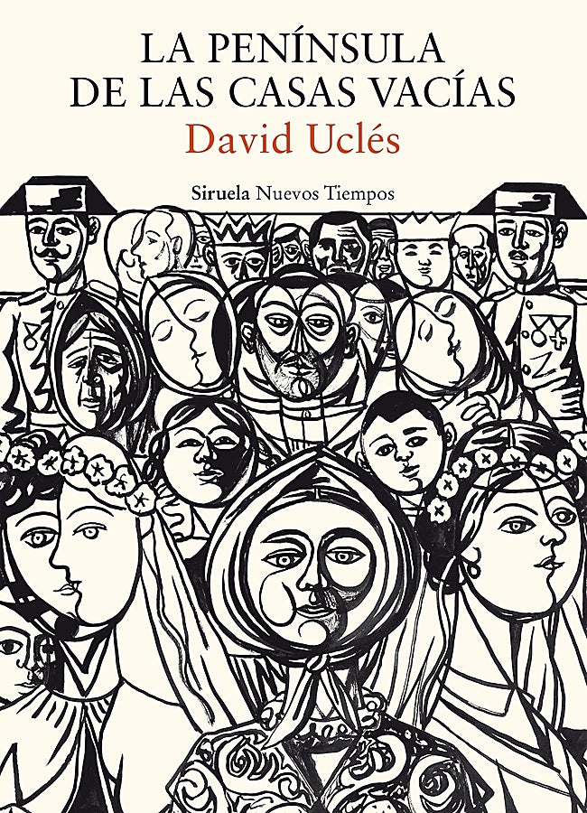 Imagen - Portada del último libro de David Uclés con dibujo del pintor Zabaleta.