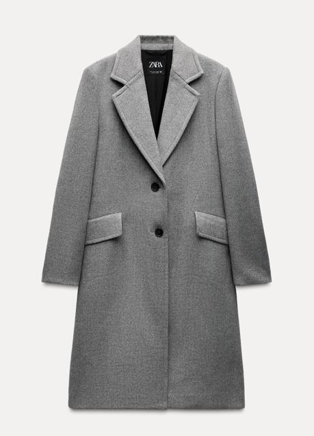 Imagen - Abrigo gris de Zara (49,95 euros)