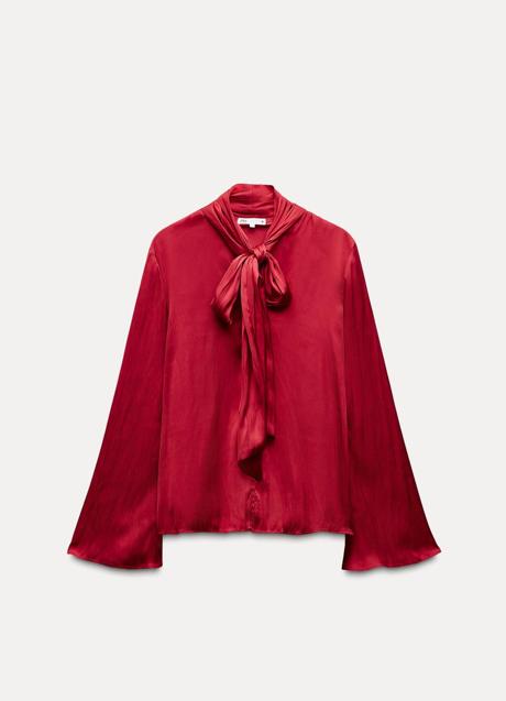 Imagen - Blusa roja de Zara (29,95 euros)