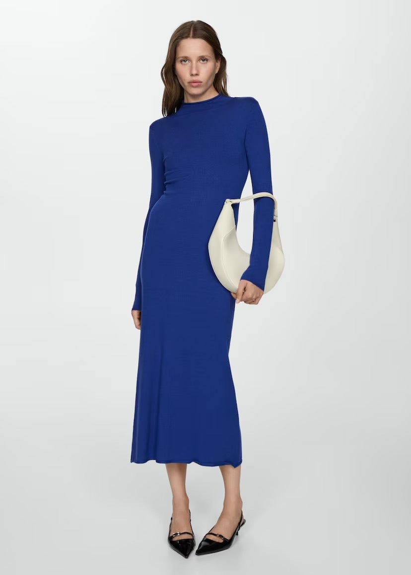 Imagen - Vestido azul de Mango (29,99 euros)