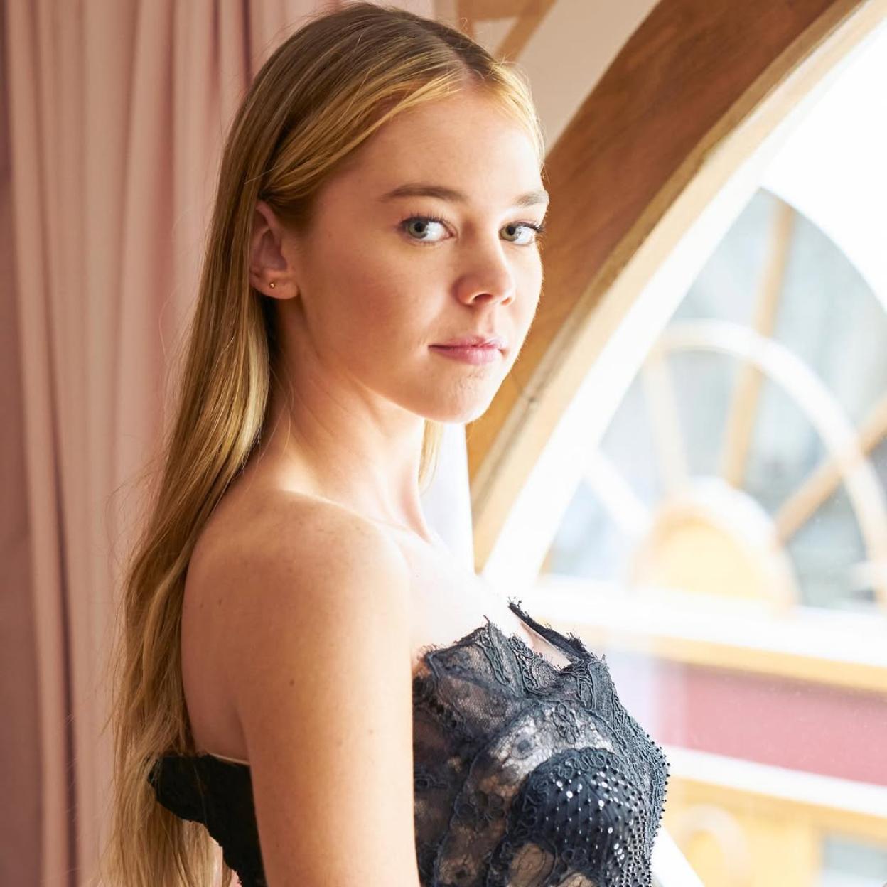 Alexia de Poligny en el Baile de Debutantes de 2019. 