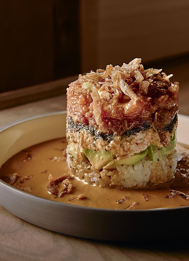 Imagen - La Ichikani Tower del Ichikani, uno de los restaurantes de moda en el barrio de Salamanca. / José Salto