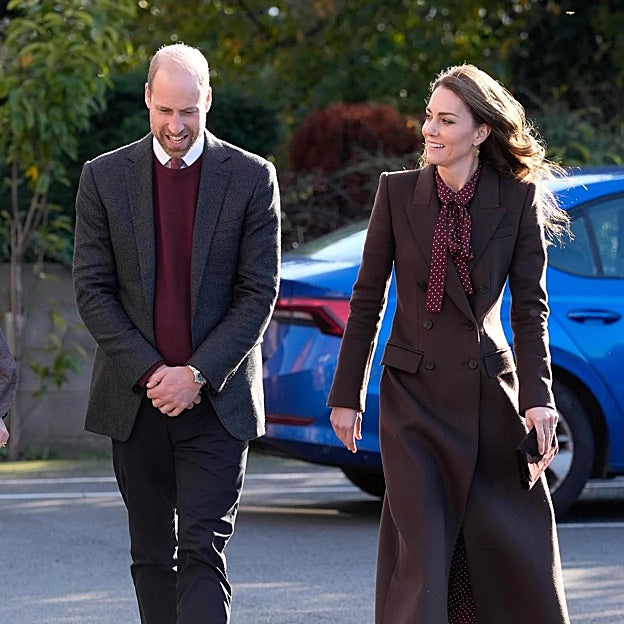 Los príncipes de Gales en una imagen de archivo. 