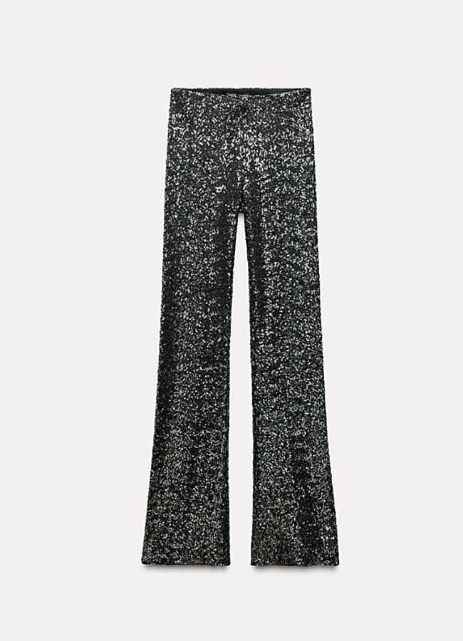 Imagen - Pantalones de lentejuelas de ZARA.