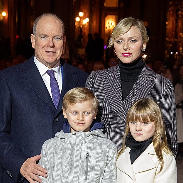 La familia real monegasca en una imagen reciente. 