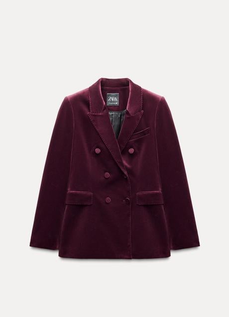 Imagen - Americana de terciopelo de Zara (99,99 euros)