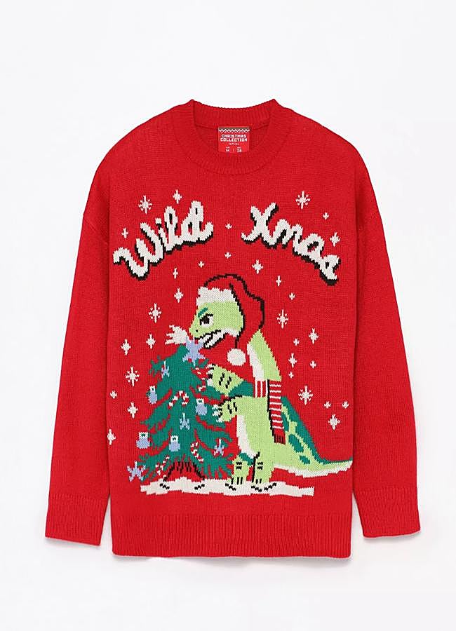 Imagen - Jersey navideño básico de Lefties (6,99€)