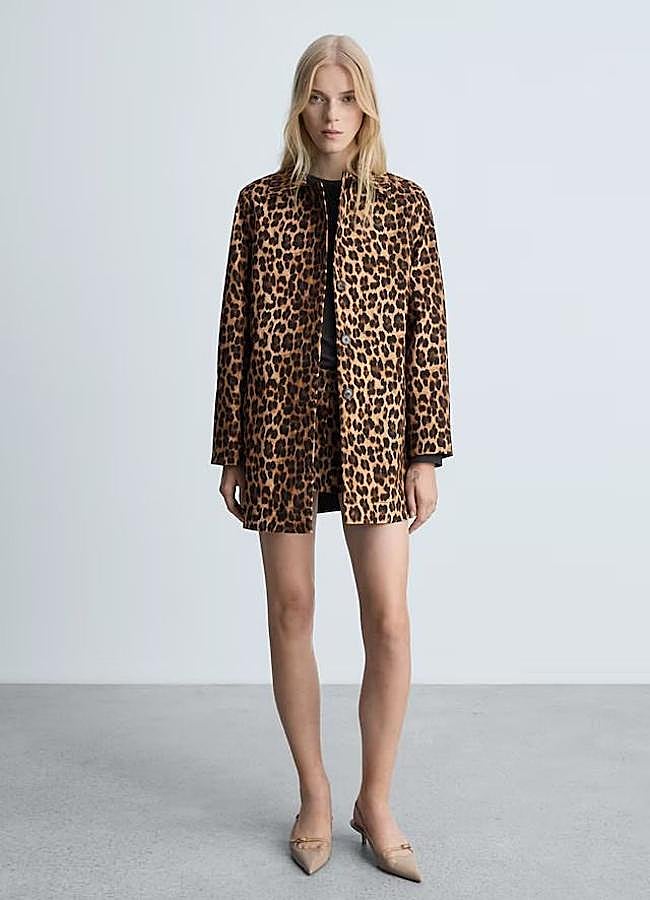 Imagen - Abrigo de leopardo estilo retro