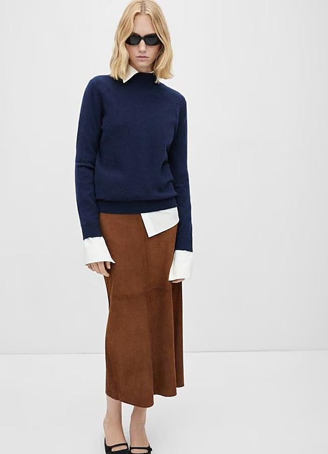 Imagen - Jersey liso de cashmere