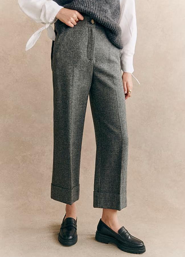 Imagen - Pantalón Damon en gris de Sézane (120 euros)