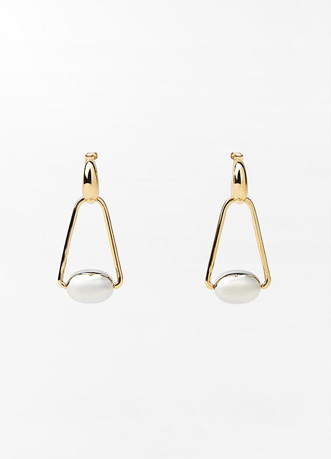 Imagen - Pendientes aro pieza tubular (15,95€)