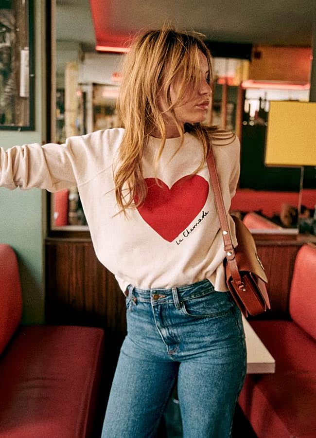 Imagen - Sudadera La Chamade de Sézane (90 euros).