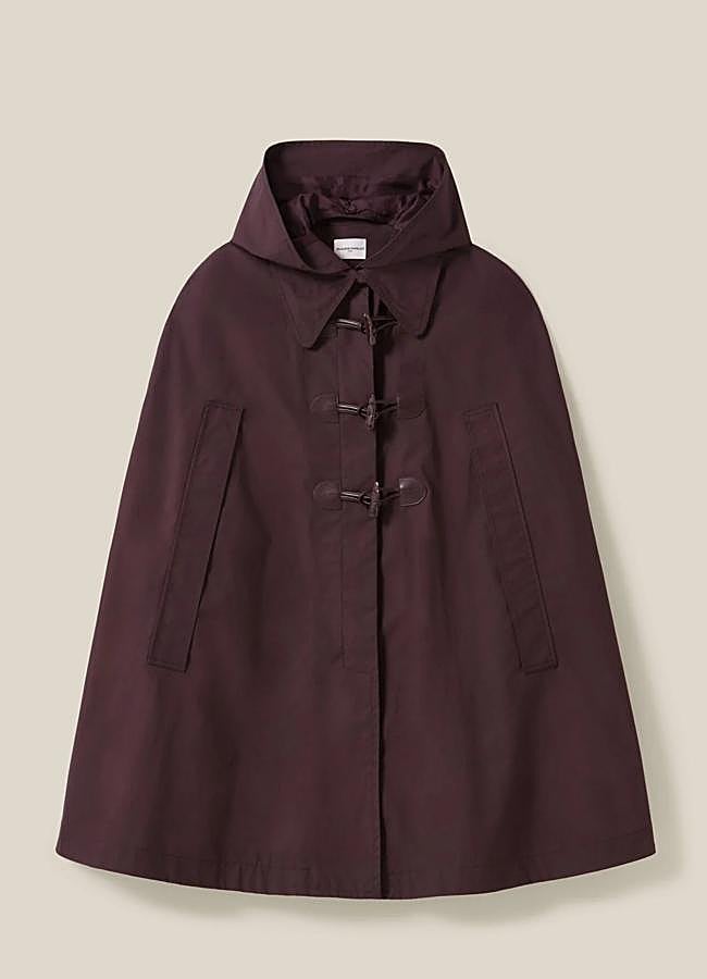 Imagen - Abrigo capa con capucha de Claudie Pierlot (475 euros).