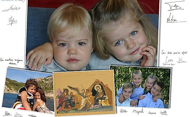 Postal navideña de 2008.