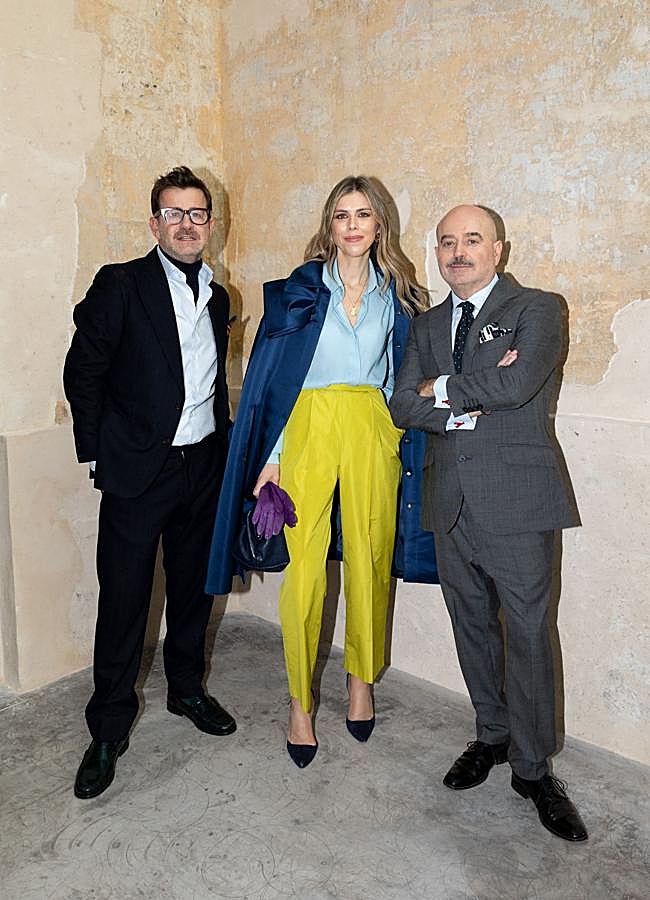 Imagen - Manuela Villena junto a los componentes de Antonoi García. / ÓSCAR ROMERO