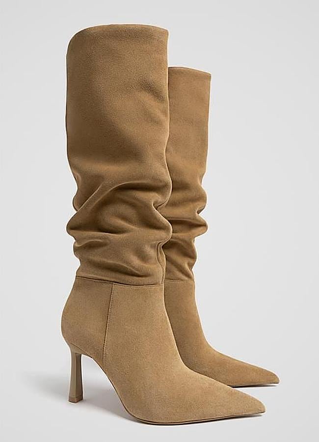 Imagen - Botas altas de serraje estilo slouchy