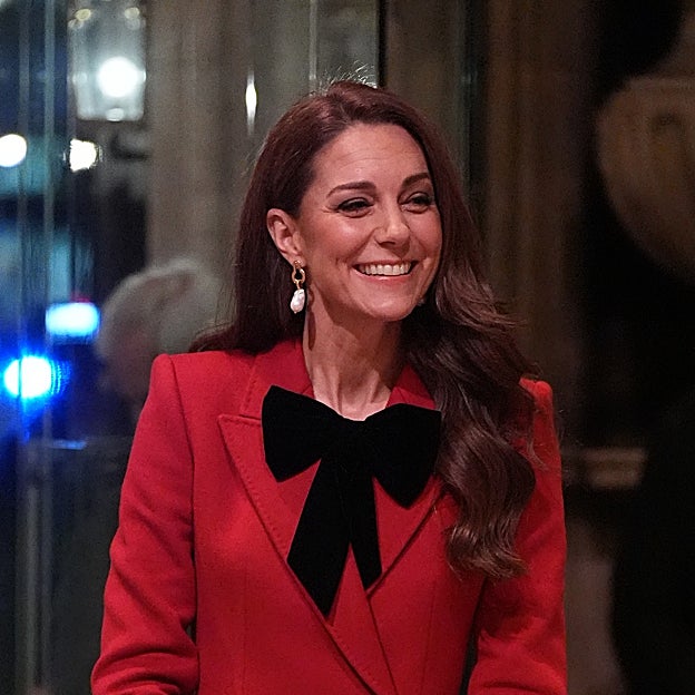 La princesa de Gales en su concierto de Navidad de 2024. 