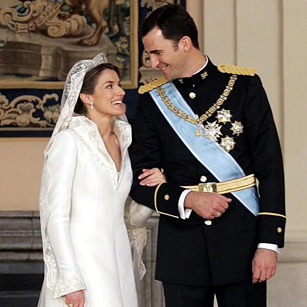 La boda de Felipe y Letizia en 2004, clave para ganar la lotería de Navidad. 