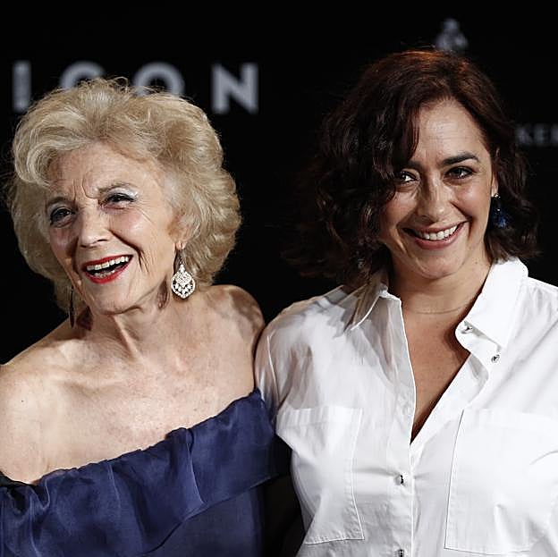 Marisa Paredes y María Isasi siempre estuvieron muy unidas. 