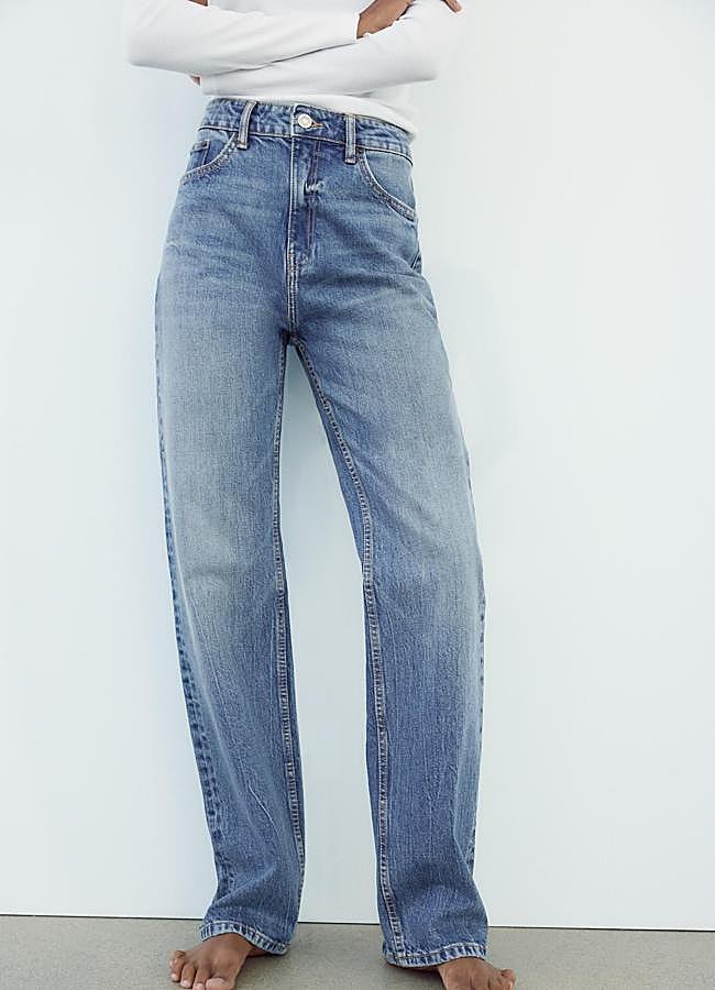 Imagen - Vaqueros rectos con tiro alto