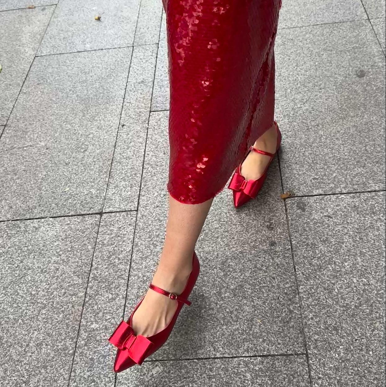 Unas bailarinas de Adeba perfectas para Navidad.