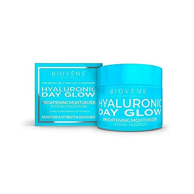 Crema de día con ácido hialurónico de Biovene.