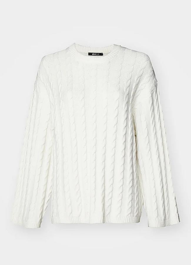 Imagen - Jersey blanco de Gin Tricot, 39,99 euros.