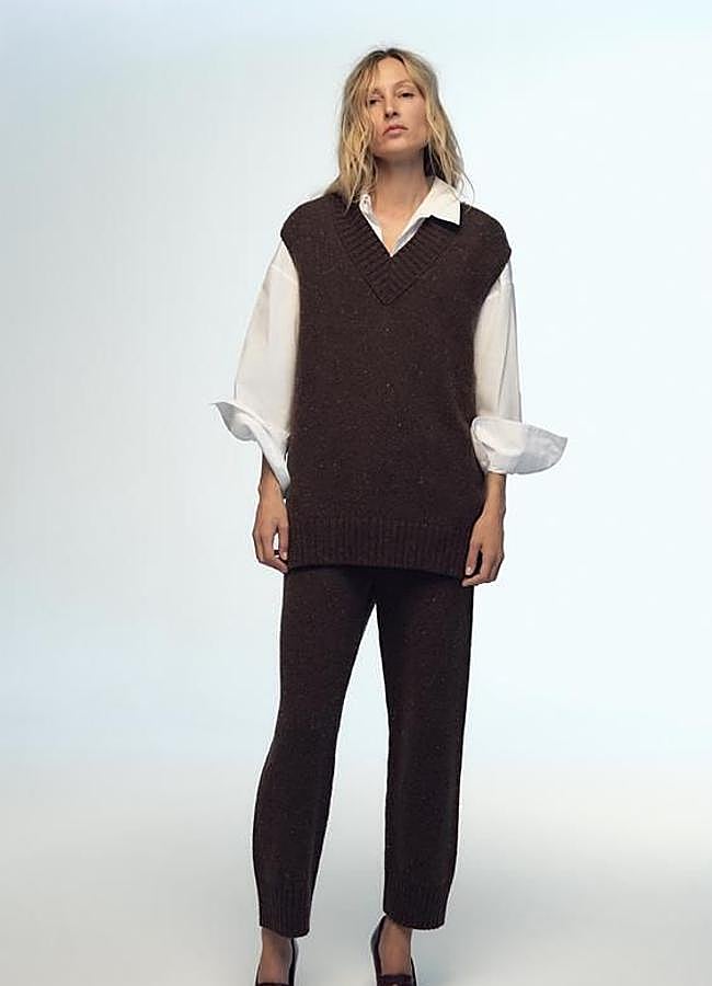 Imagen - Pantalones de punto rectos