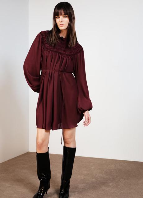 Imagen - Vestido burdeos de H&M (59,99 euros)
