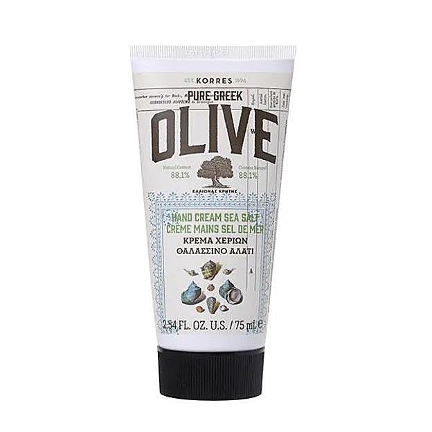 Pure Greek Olive Hand Cream de Korres. Precio: 8,99 euros