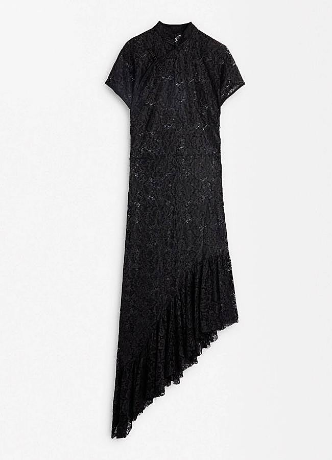 Imagen - Vestido largo asimétrico con encaje de Parfois (99,99€)