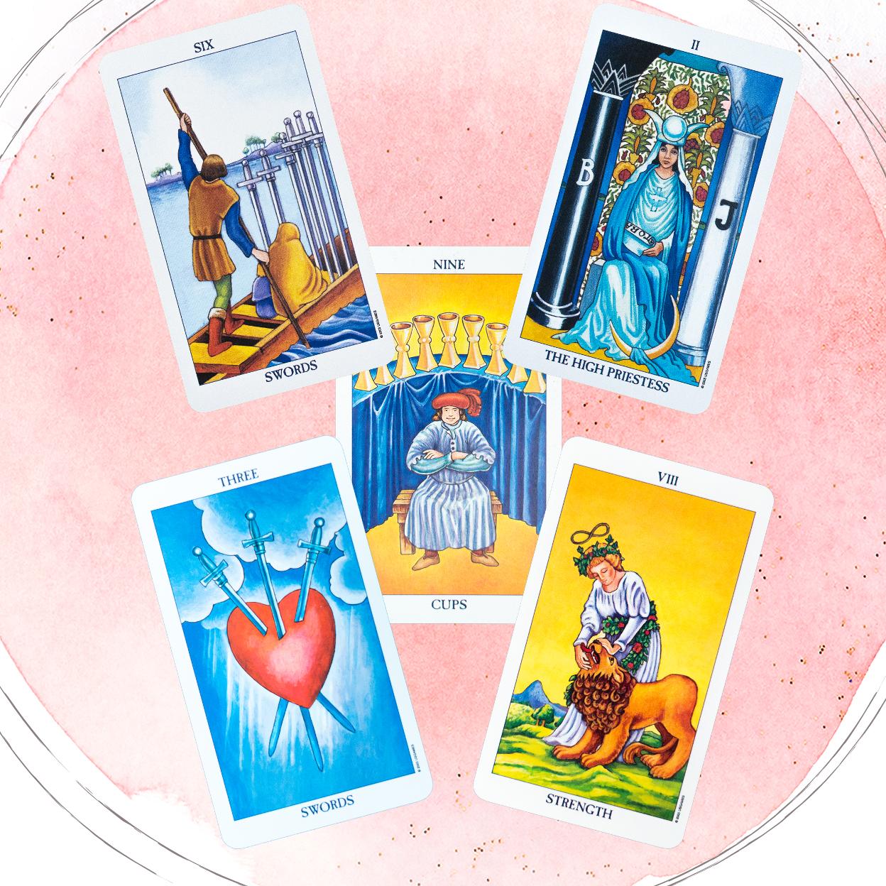 Las cartas del Tarot de la semana. 
