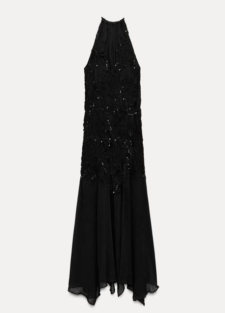 Imagen - Vestido negro de lentejuelas de Zara (99,99 euros)