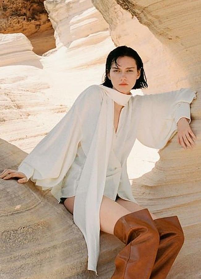 Imagen - Camisa con lazada oversize