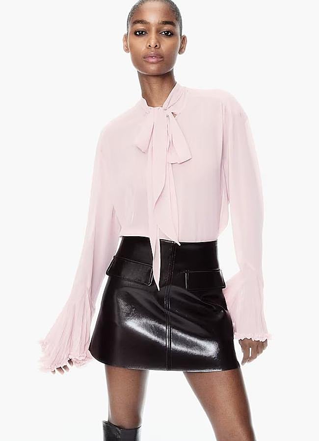 Imagen - Camisa con lazada vaporosa