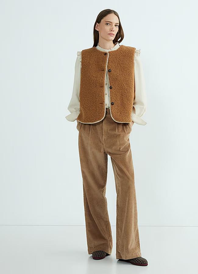 Imagen - Chaleco efecto borreguito de Hipercor (32 euros).