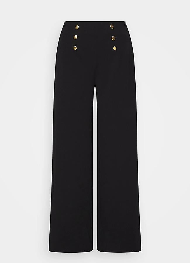Imagen - Pantalones negros marineros de Anna Field, a la venta en Zalando, 29,89 euros.