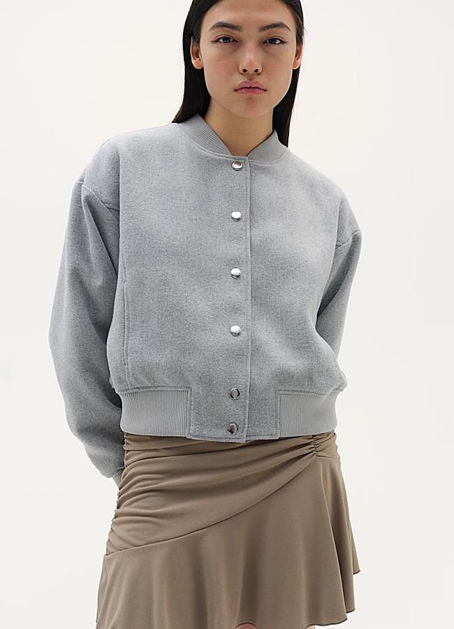 Imagen - Cazadora bomber afieltrada